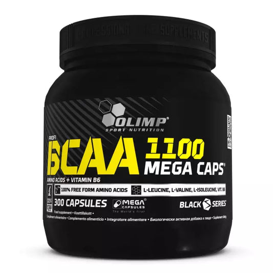 BCAA 1100 Mega Caps