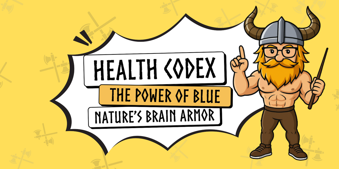 THE POWER OF BLUE: NATURE’S BRAIN ARMOR