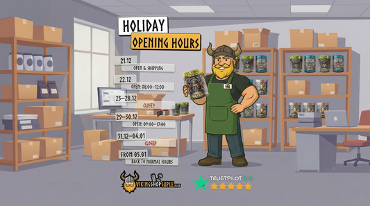🎄 Holiday Opening Hours – Important Shipping Update