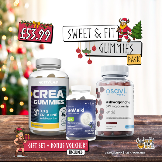 Sweet & Fit Gummies Pack – Limited Christmas Edition