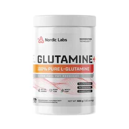 Nordic Labs Glutamine+, 500g.