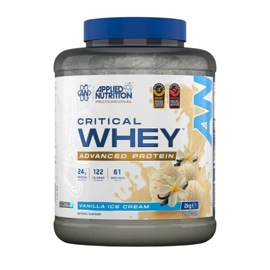 Applied Nutrition Critical Whey Protein – 2kg (61 Servings).