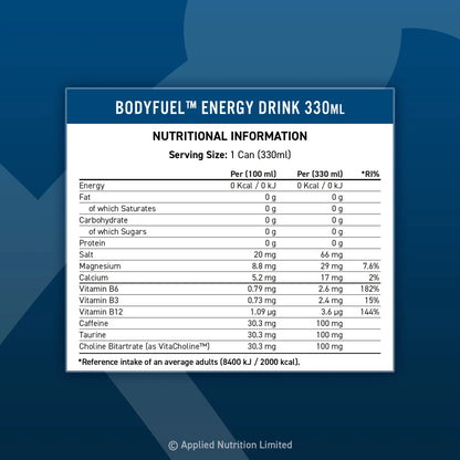 Applied Nutrition Body Fuel Energy Drink