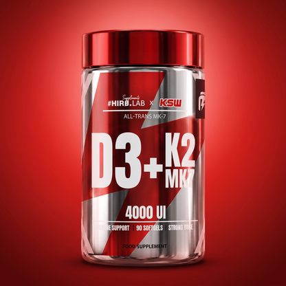 HIRO.LAB x KSW Vitamin D3 4000IU + K2 MK-7 – 90 softgels