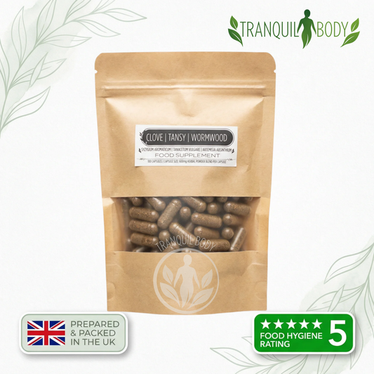 WORMWOOD • TANSY • CLOVE CAPSULES