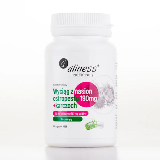 Milk thistle seed extract + artichoke