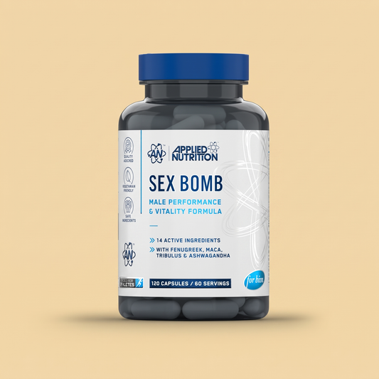 Applied Nutrition Sex Bomb For Him, 120 Capsules.
