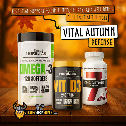 VITAL AUTUMN DEFENSE | OMEGA3 | D3 | ZINC CITRATE