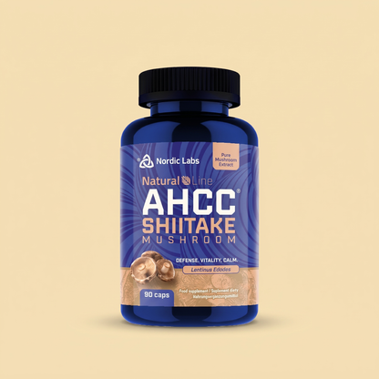 Nordic Labs AHCC SHIITAKE MUSHROOM, 90caps.