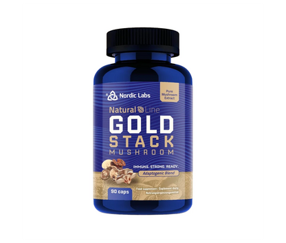 Nordic Labs GOLD Stack MUSHROOM, 90caps.