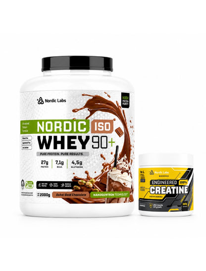Nordic Labs ISO Whey 90 2kg + Free Creatine 300g