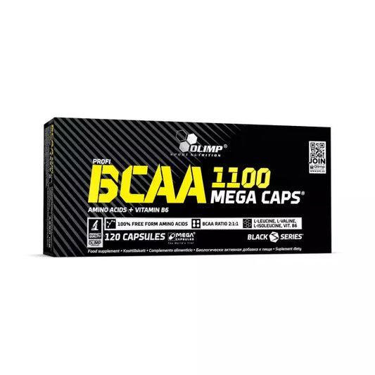 Olimp BCAA 1100 Mega Caps® , 120 Capsules.